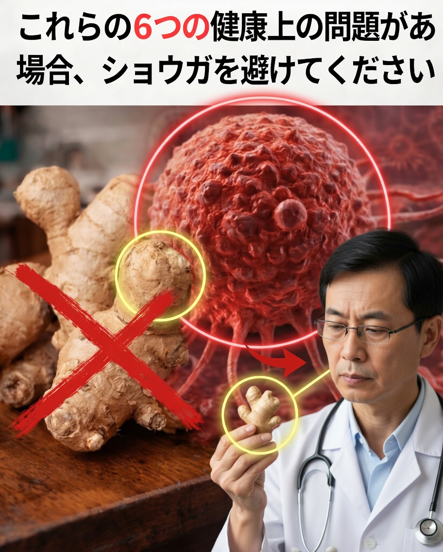 ショウガは本当にいつでも安全？多くの人が見落とす隠れた注意点