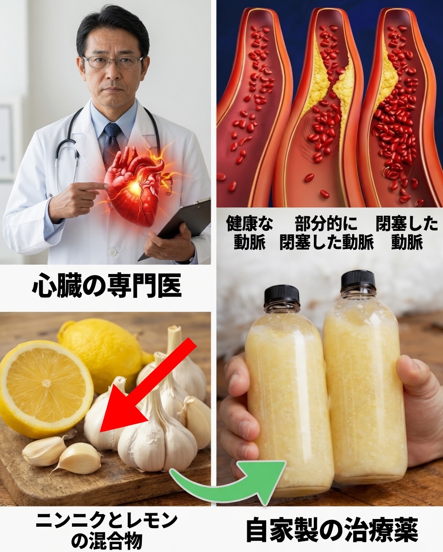 心臓のために飲もう:血行を良くするレモン・ライム・にんにくの儀式