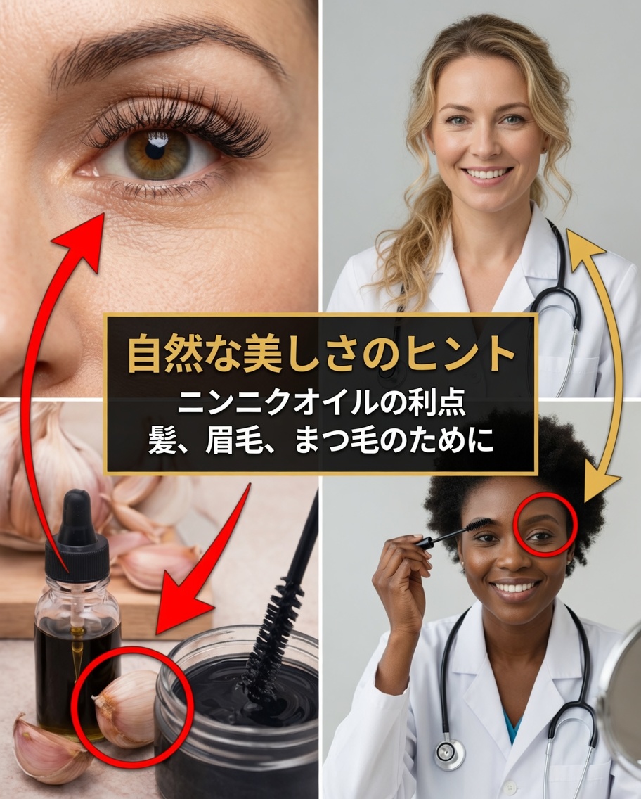 まつ毛にニンニク、クローブ、ヒマシ油:3日で効果が出るという約束の真実
