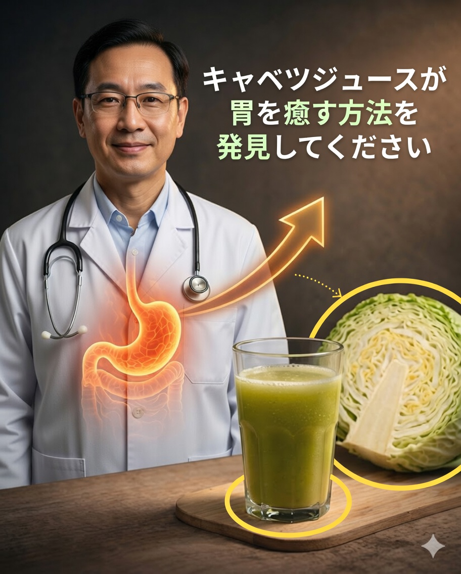 キャベツジュース:消化を改善する強力な自然療法