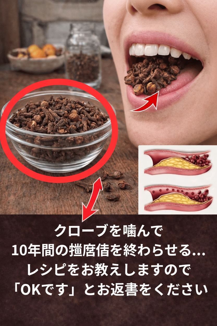 1週間、毎日の習慣にクローブ2片を取り入れたらどうなる?その可能性と気づきを探る