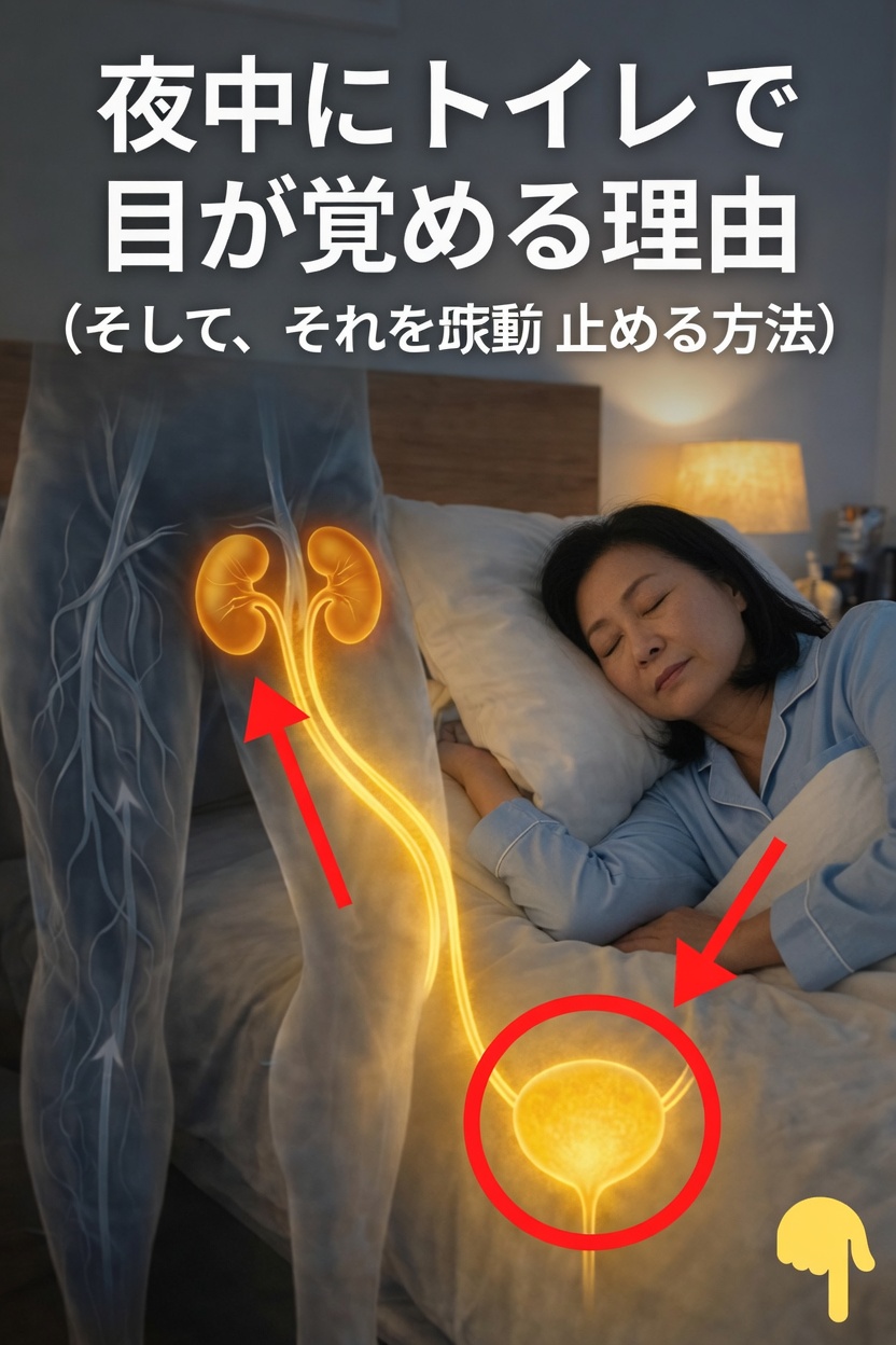 なぜ夜中にトイレに起きてしまうのか――回数を減らすための簡単な習慣