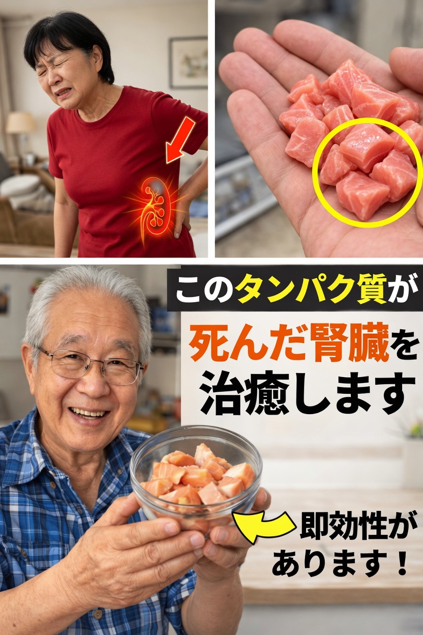 シニアの方へ:腎臓が気になる人が控えたいタンパク質6種と、より安全な4つの選択肢