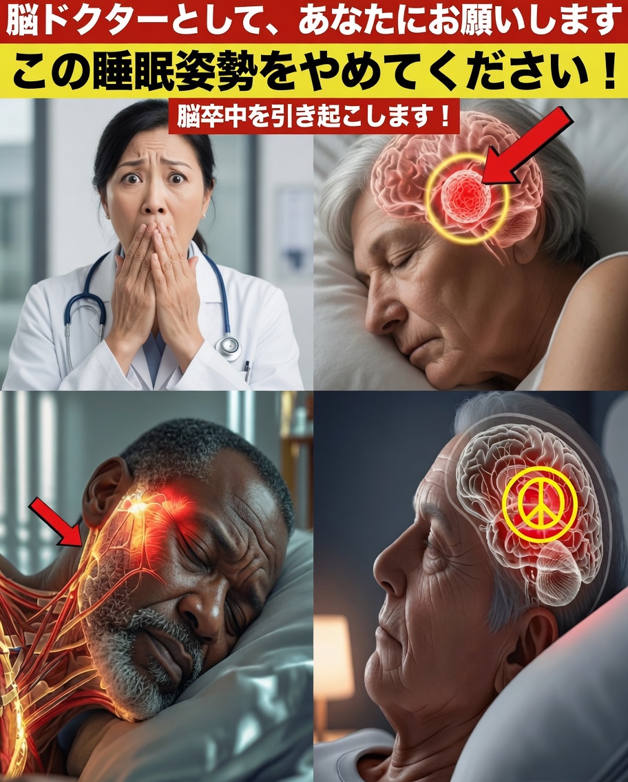 脳の専門医が警告:この睡眠習慣が夜間の血流を乱す恐れがあります