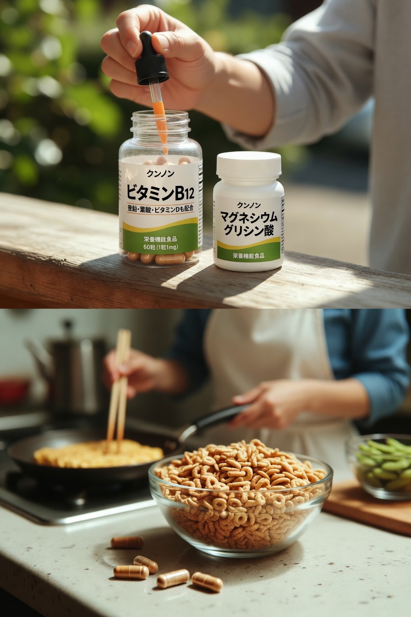 一晩でシニアの脚を強く安定させる「寝る前ビタミン」3選（「何をやってもダメ」だった人でも）