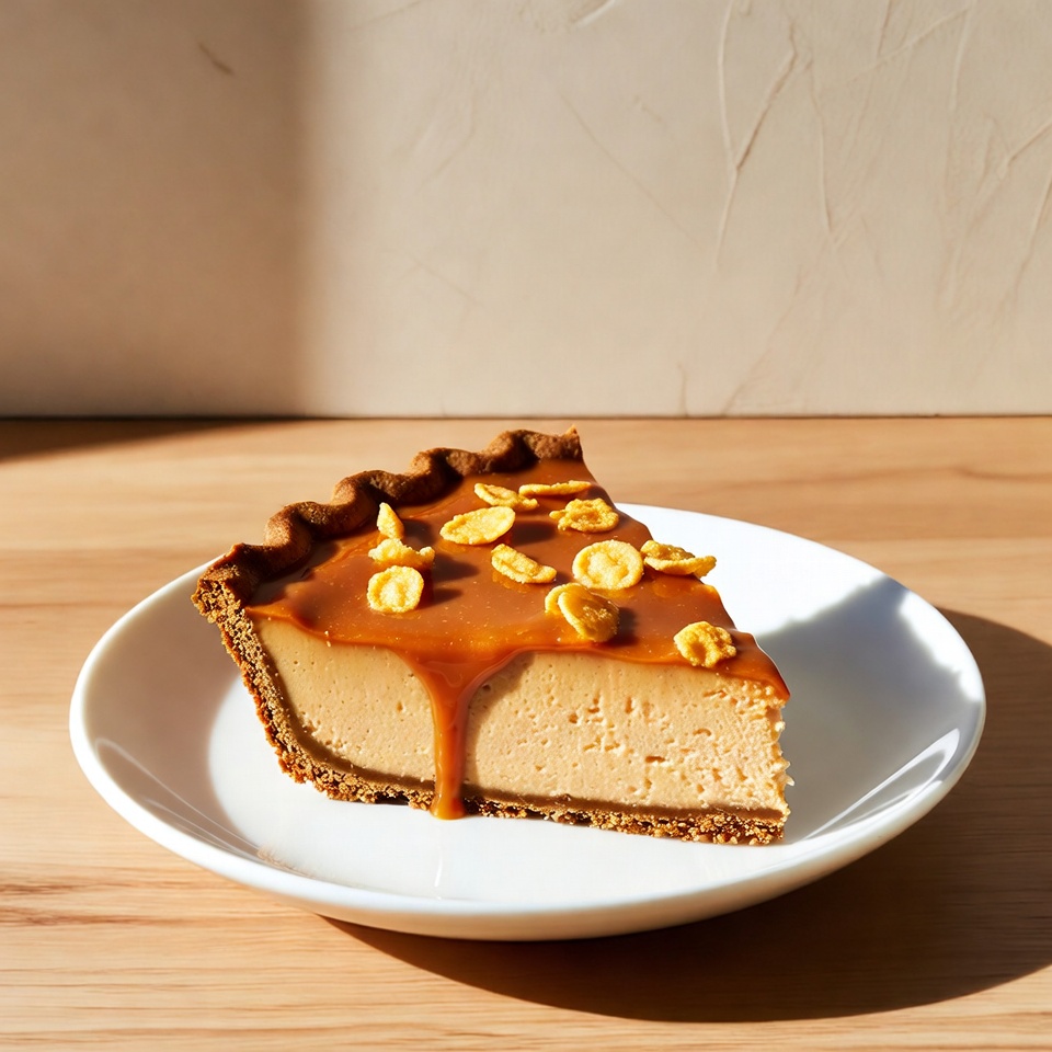 濃厚キャラメルコーンフレーククリームパイ