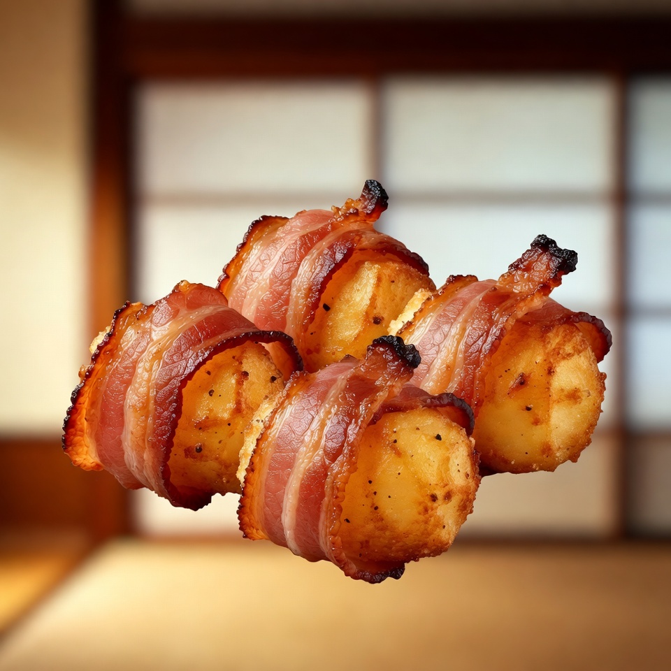 カリカリベーコン巻きポテト