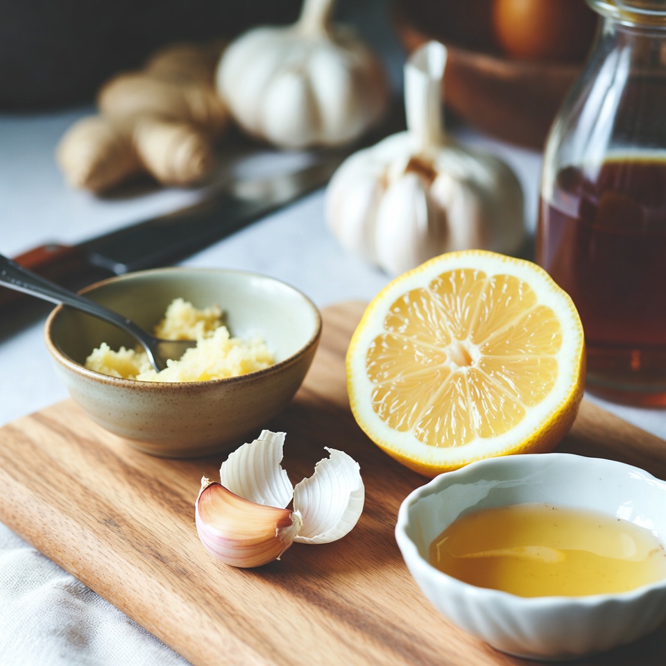 その作り方 – にんにく、レモン汁、おろし生姜、はちみつ:毎日小さじ1杯で驚きの効果