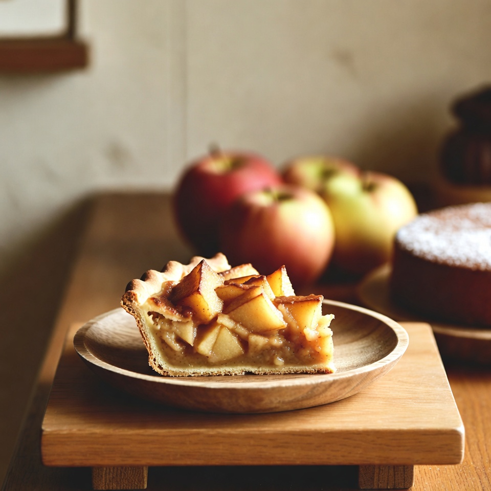 生地よりりんごがたっぷり!超クリーミーなアップルパイ!あっという間にできるケーキ!