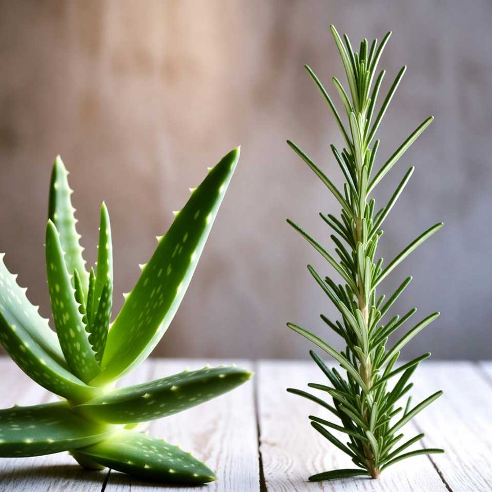 アロエベラとローズマリーの解毒パワーを引き出そう