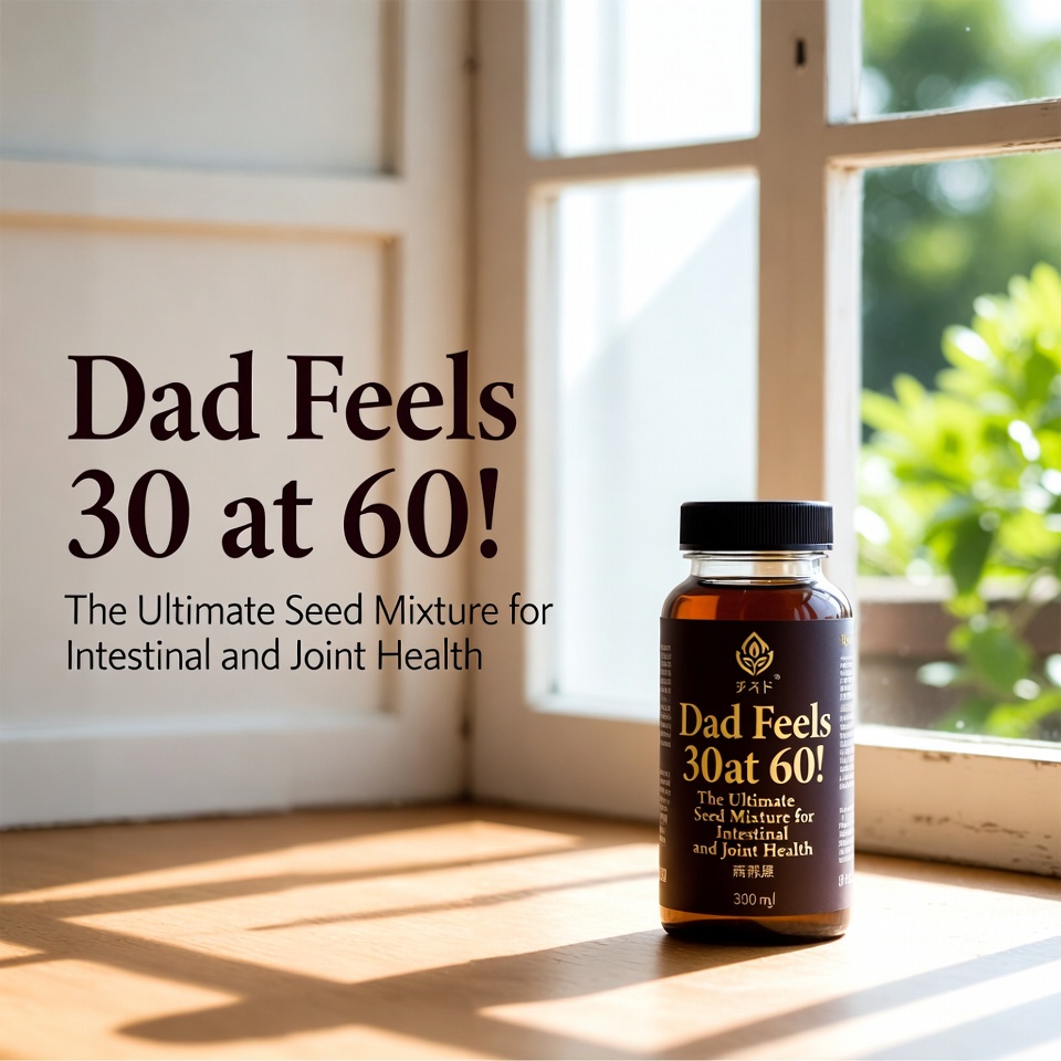60歳でも体は30代!腸と関節の健康を守る究極のシードミックス