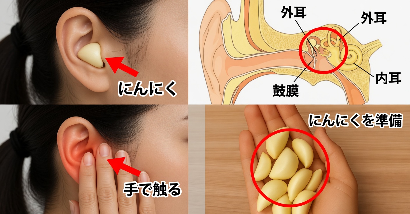 耳にんにく：感染症を和らげて聴力を改善する方法