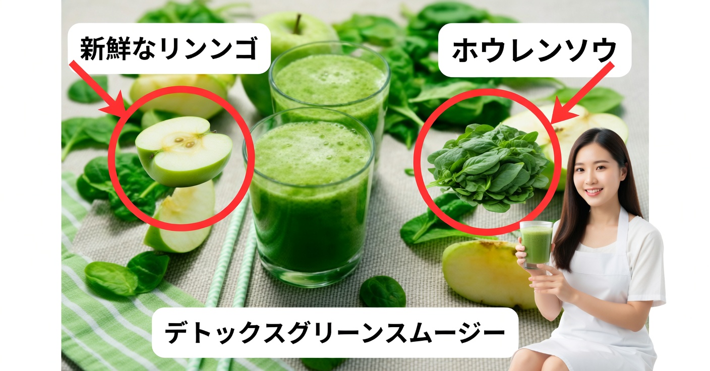 フランク・スアレスのグリーンジュース：レシピと効果