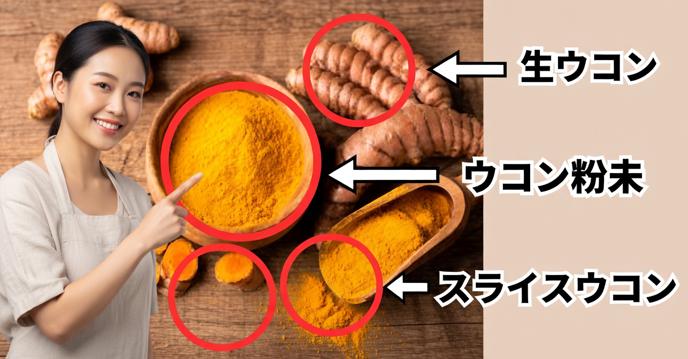 ウコン(ターメリック)の効果・効能:特性、用途と摂取方法