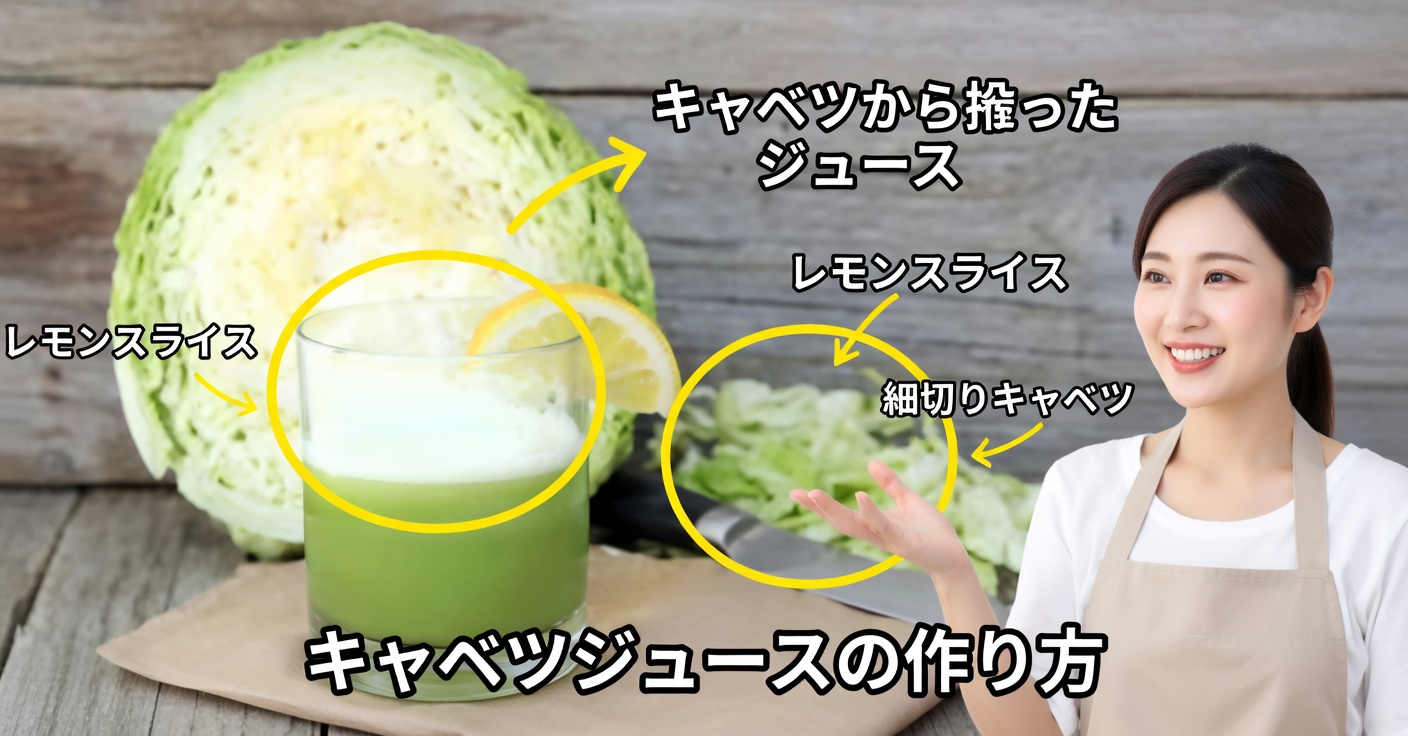 胃炎のためのキャベツジュース