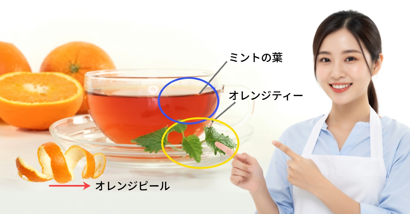 オレンジの皮の健康効果