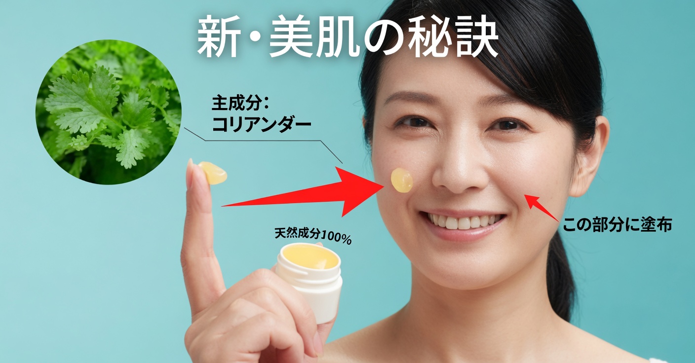 肌のためのワセリンとパセリ