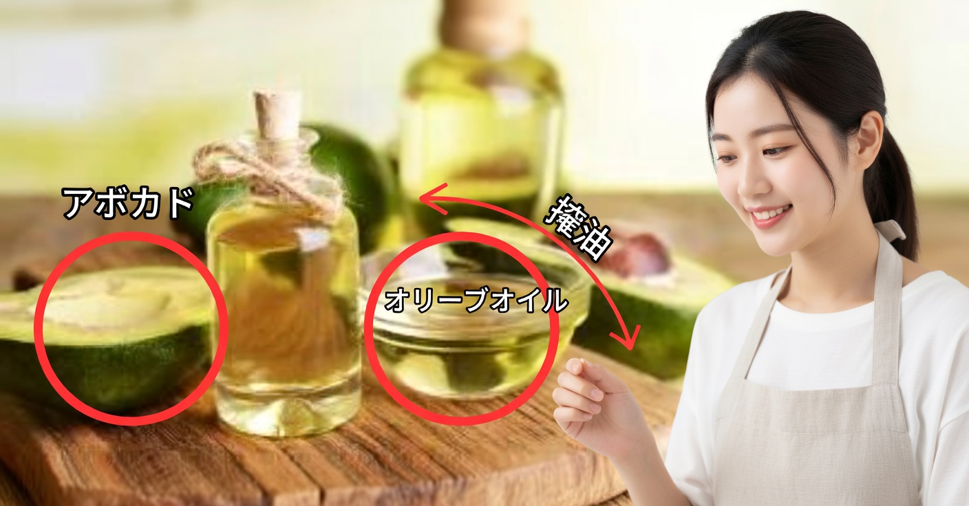 自家製アボカドオイル：作り方手順