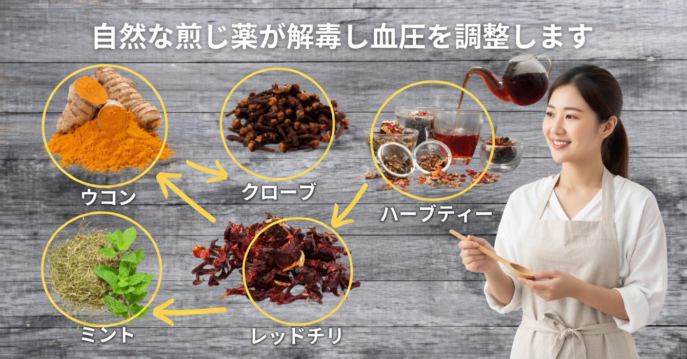 炎症と高血圧に効く天然成分