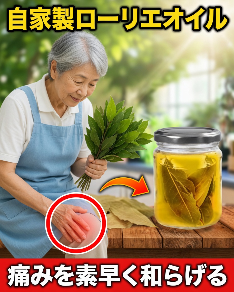 月桂樹オイルの作り方