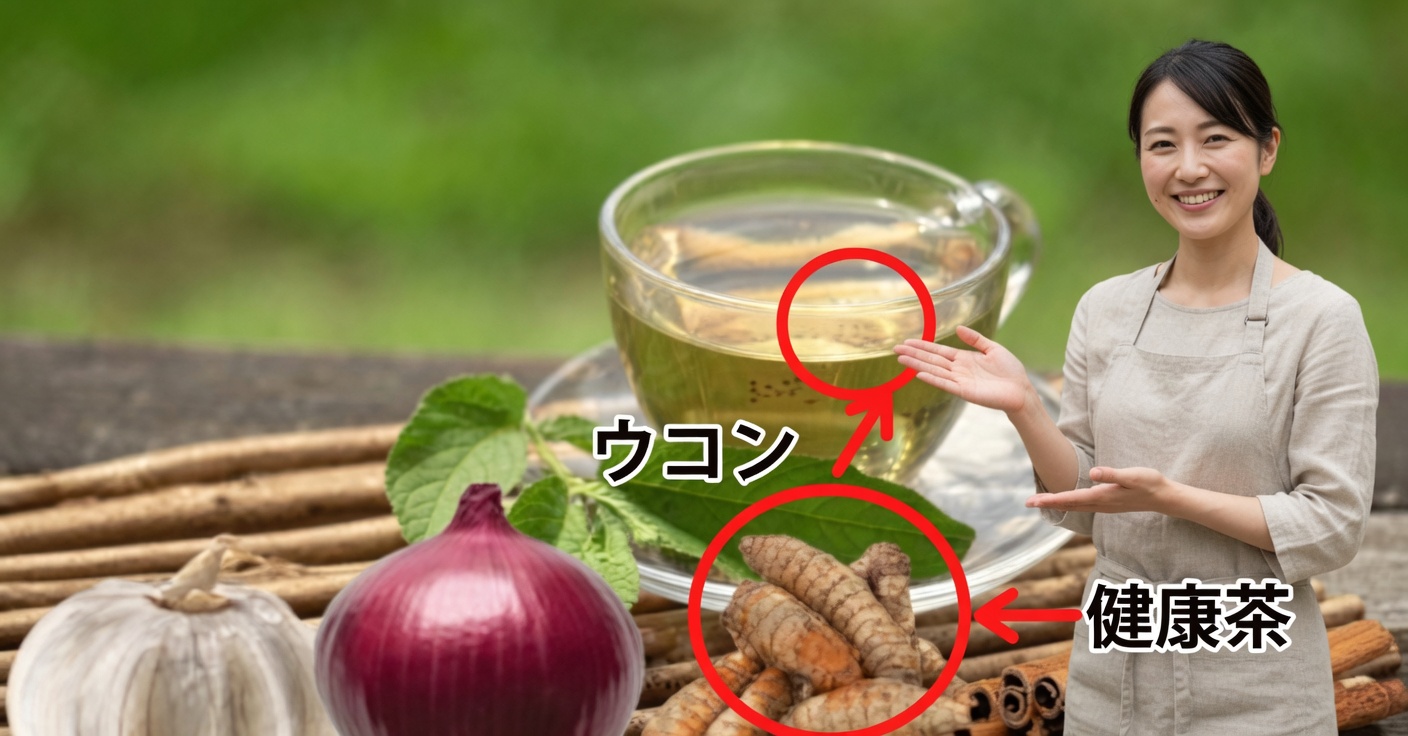 空腹時と就寝前に飲む自然なお茶