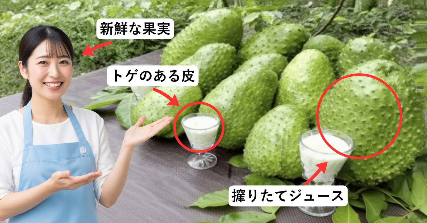 グアナバナとがん：レシピと効能