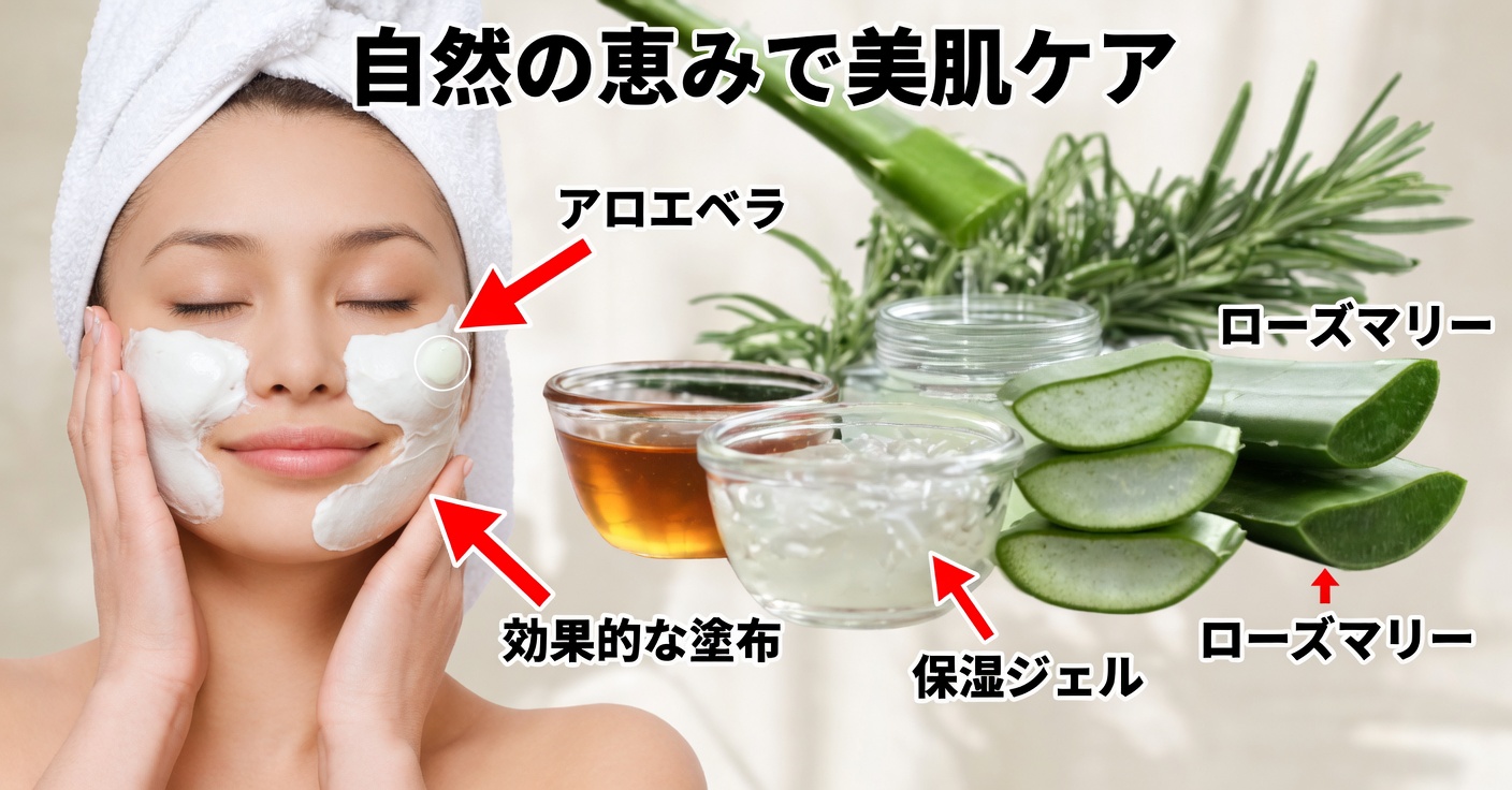 アロエベラ:若々しく輝く肌のための5つの家庭療法