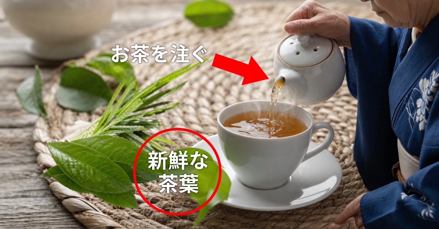 オレガノ・ポレオ、グアバ、レモングラスのティー:自然な癒し