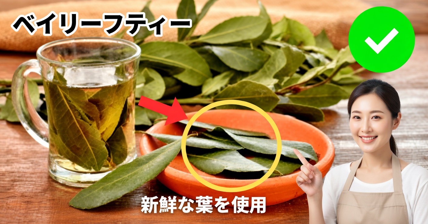 ローリエ茶の効能と作り方