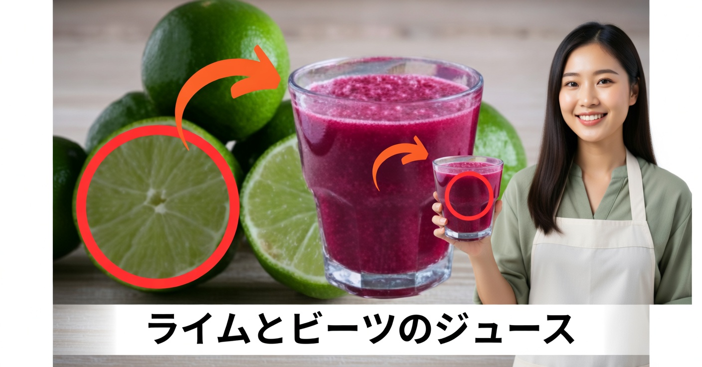 ビーツとレモンのジュースでデトックス&血圧を下げる