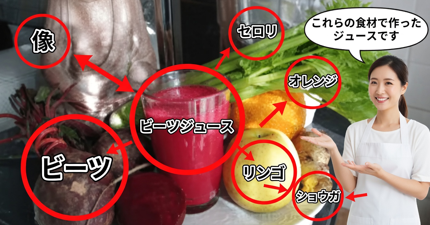 健康スムージー：視力改善・貧血対策・脂肪肝改善