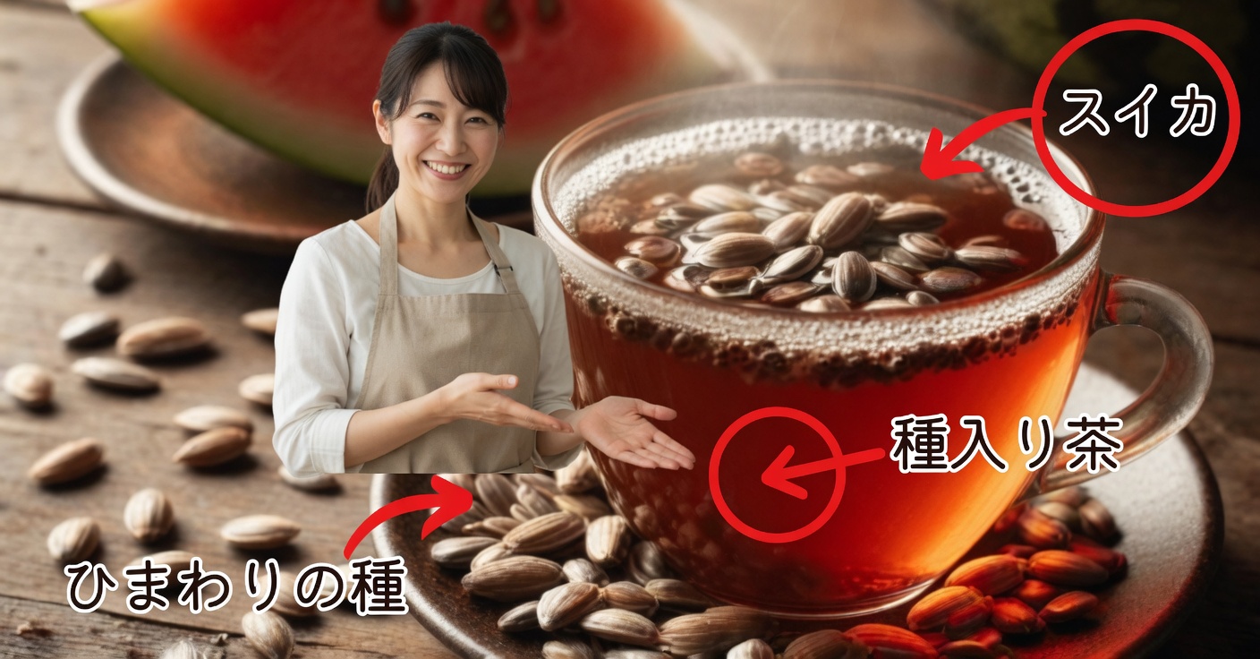 スイカの種茶：腎臓と心臓のために