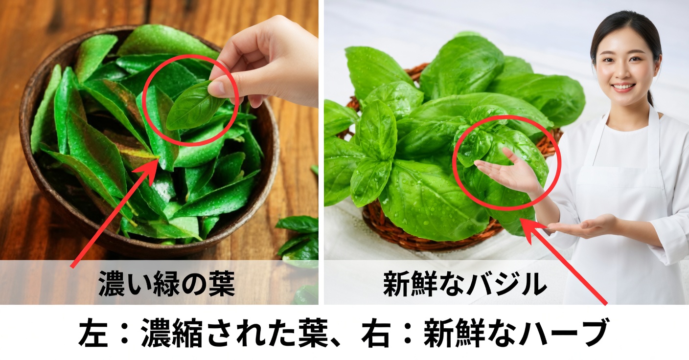 視力のための薬用の葉：目の健康に欠かせない存在