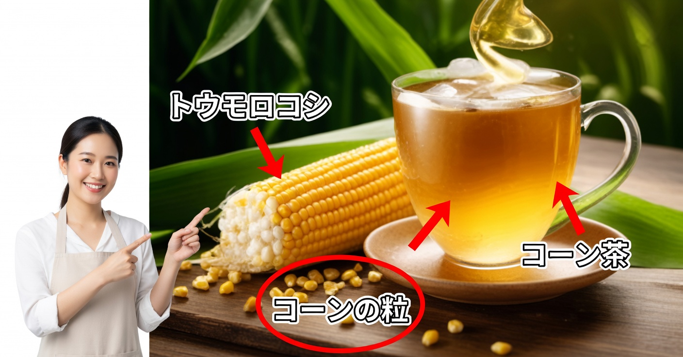 トウモロコシのひげ：効能・用途・作り方
