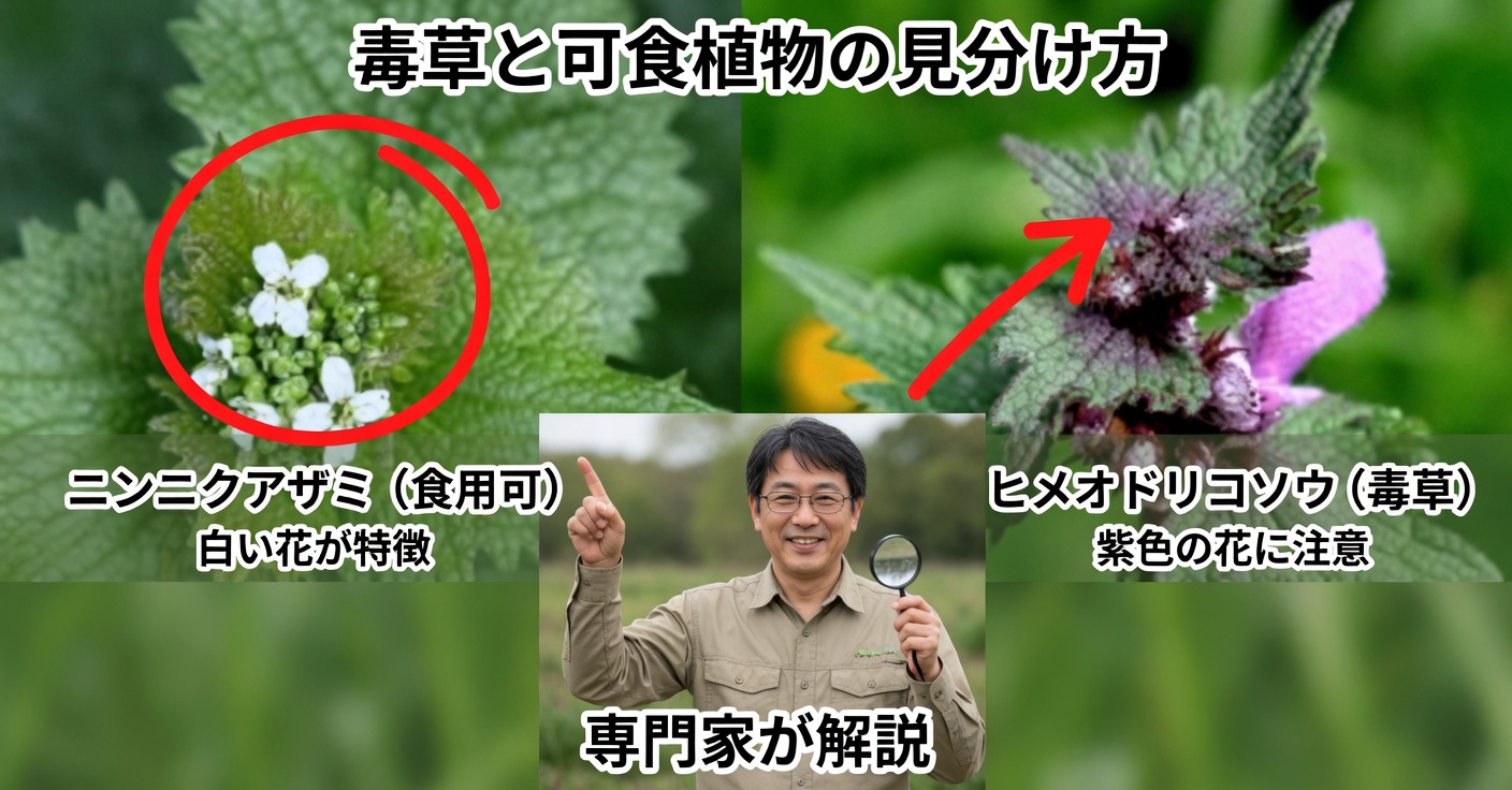 紫のデッドネットル：効能と自然レシピ