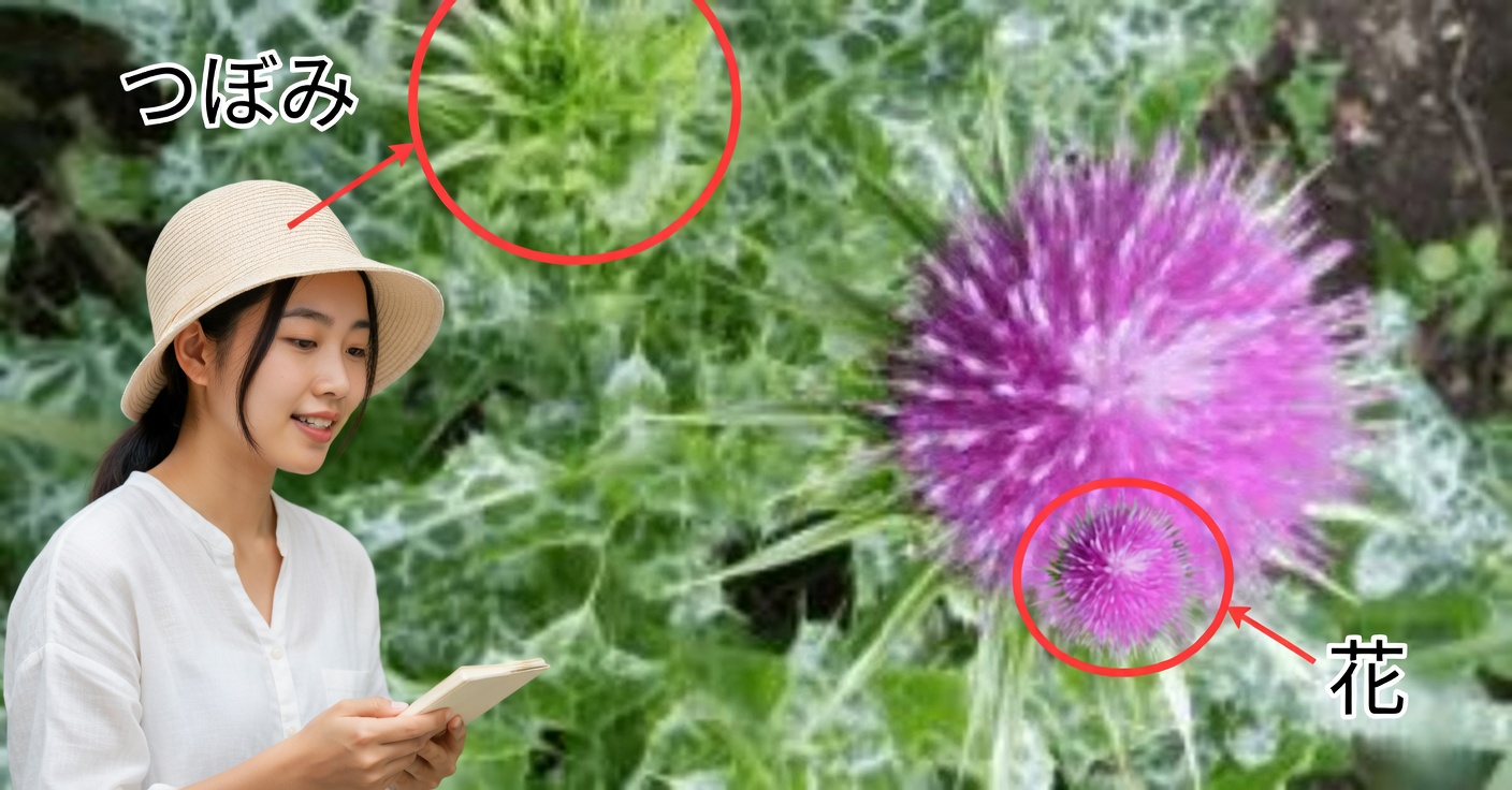 野生アザミの使い方・効能・薬用レシピ