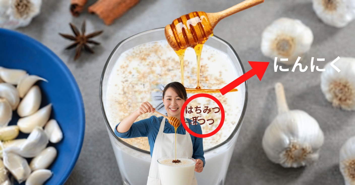 ニンニクミルクの効果と作り方
