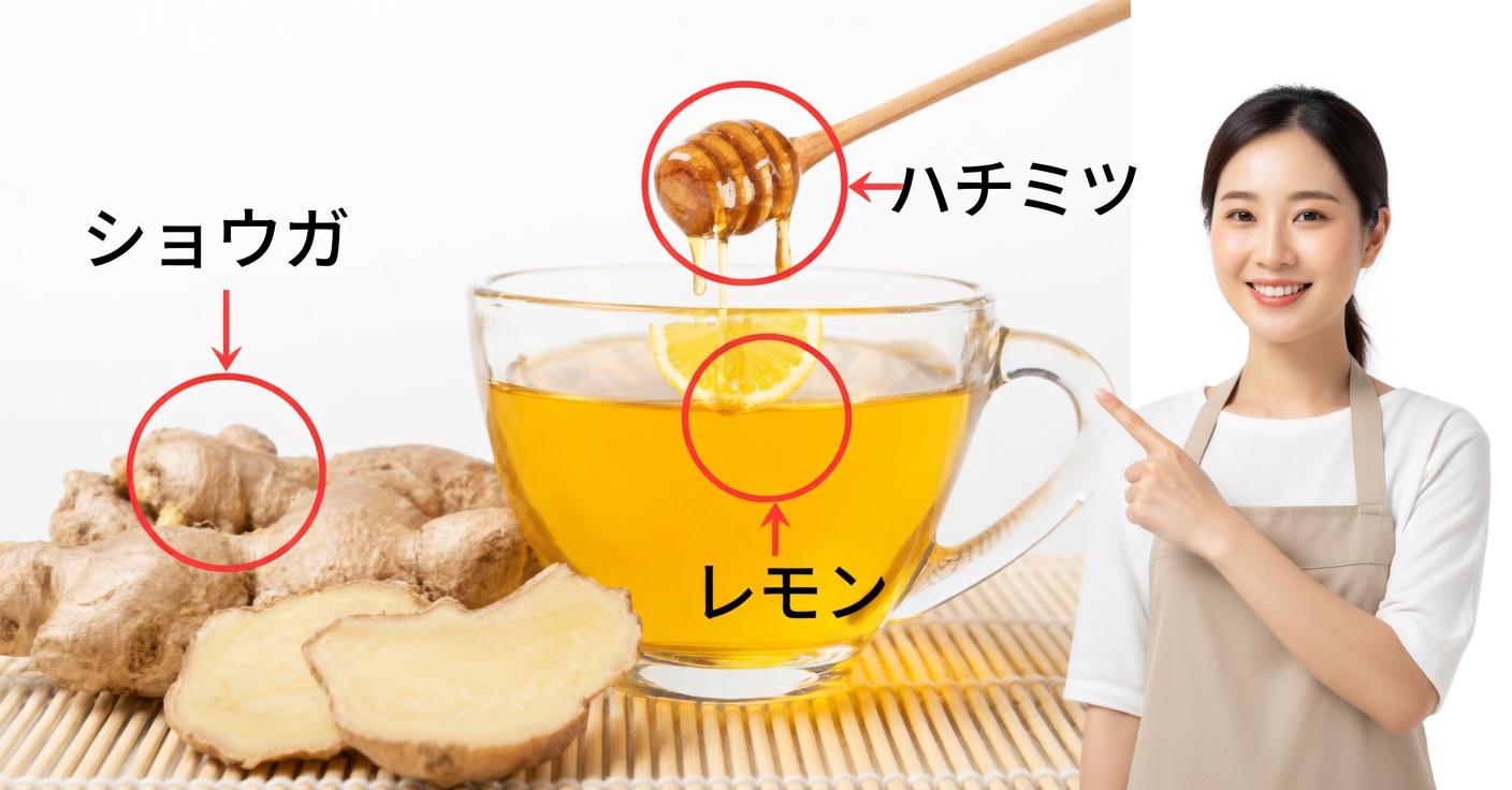 喉の痛みに効く効果的なレシピ