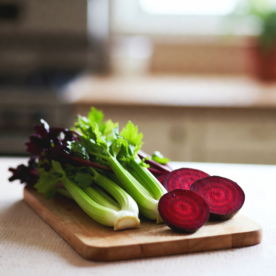 セロリとビーツを混ぜよう:知っておきたい健康の秘密 セロリ&ビーツジュースのレシピ