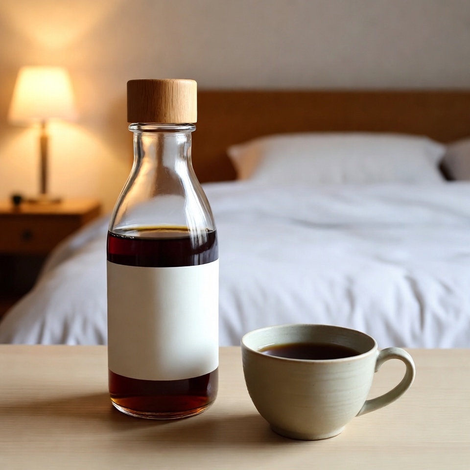 就寝前にリンゴ酢を飲むことの効能