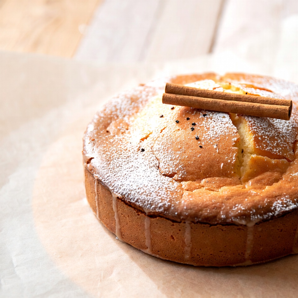 りんごとシナモンのケーキ