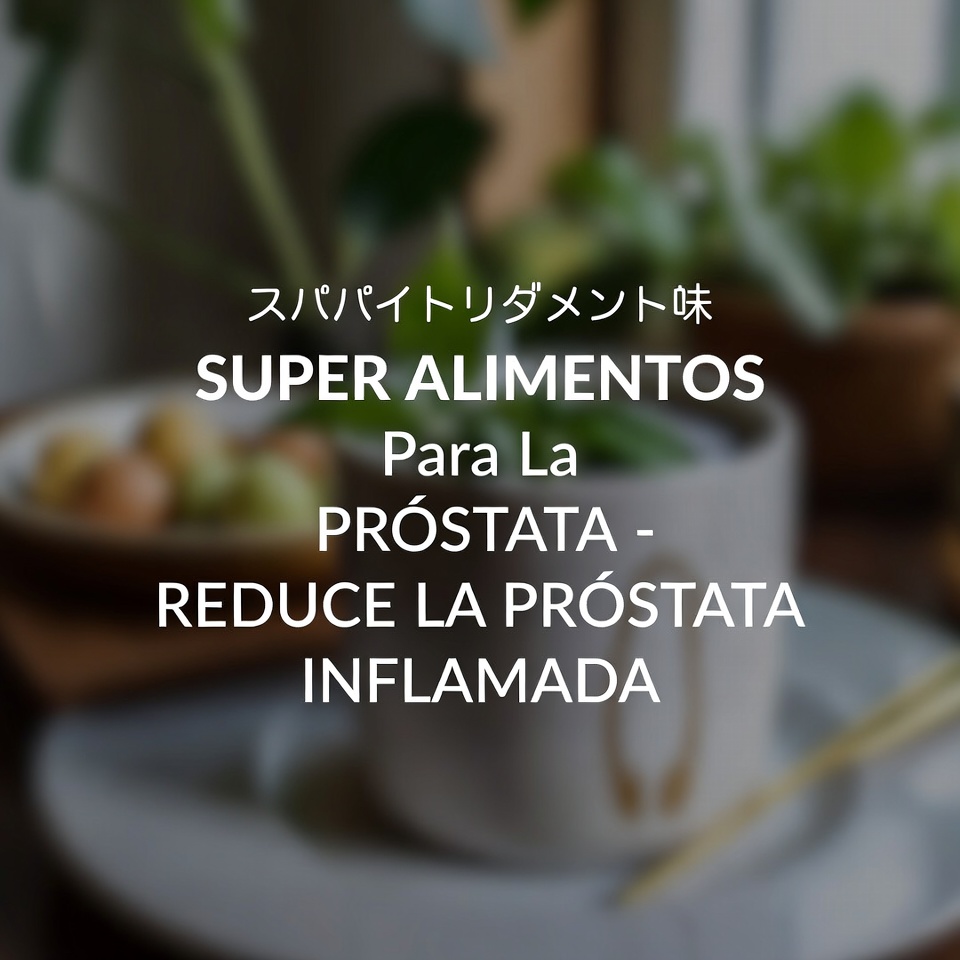 前立腺に効くスーパーフード ― 炎症した前立腺を改善する