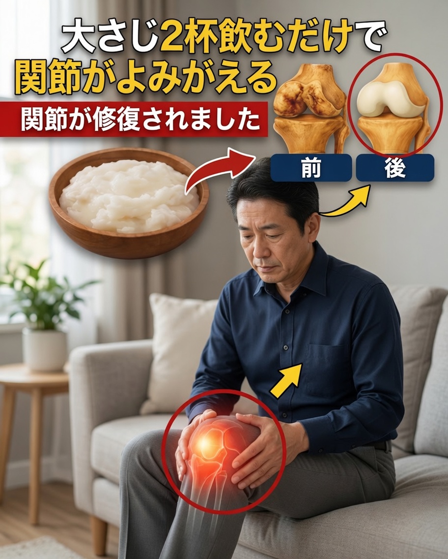 なぜ50歳以上の多くの人が膝の痛みとこわばりで目覚めるのか――そして関節の快適さに役立つ可能性のある、キッチンにある簡単な食材