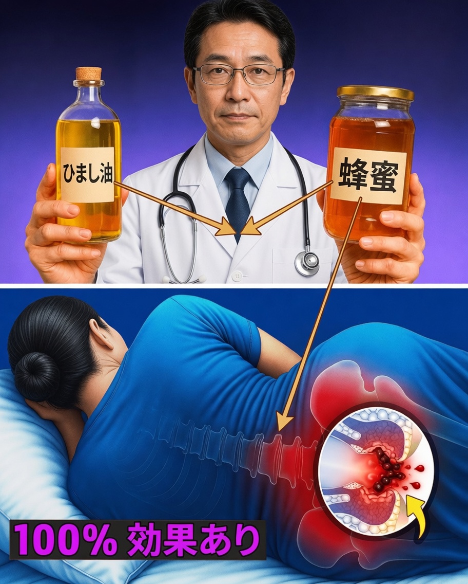 古い治療家の秘密：ヒマシ油をはちみつと一緒にたった2滴で、50歳以降の女性の健康を活性化するかもしれない