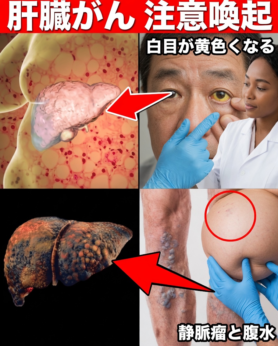 肝臓がんの見逃してはいけない11の初期警告サイン