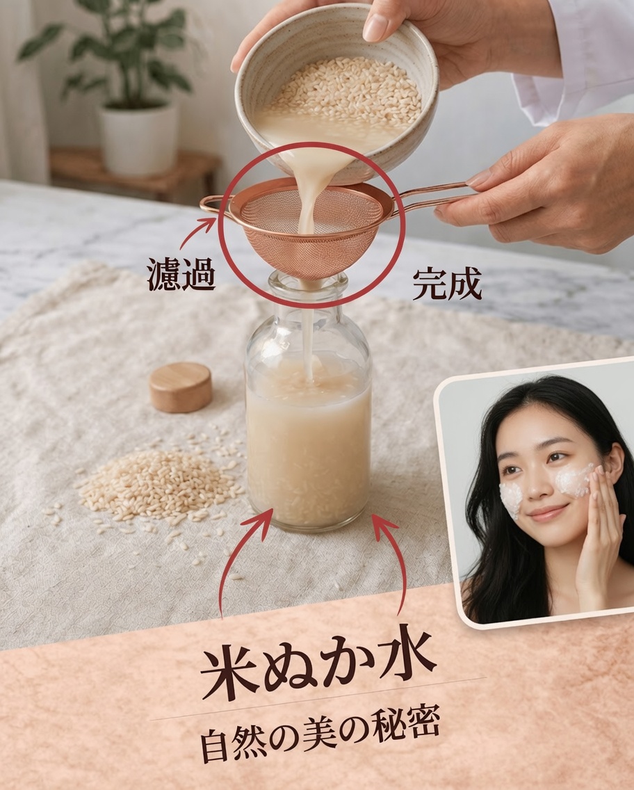 米を炊くたびに「液体の黄金」を排水に捨てていませんか？