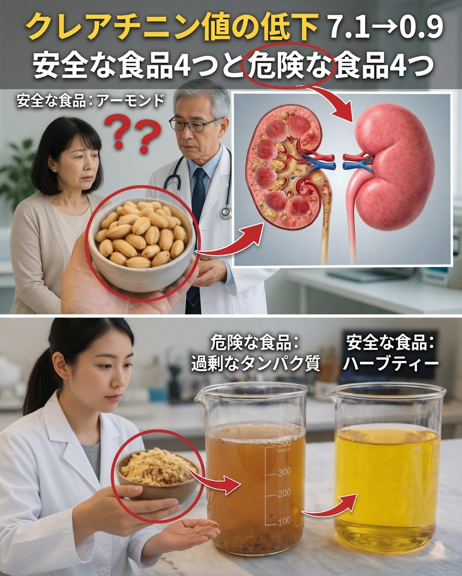 2日でクレアチニン7.1から0.9へ？腎臓をサポートする健康的な脂質4つと注意すべき脂質4つを紹介