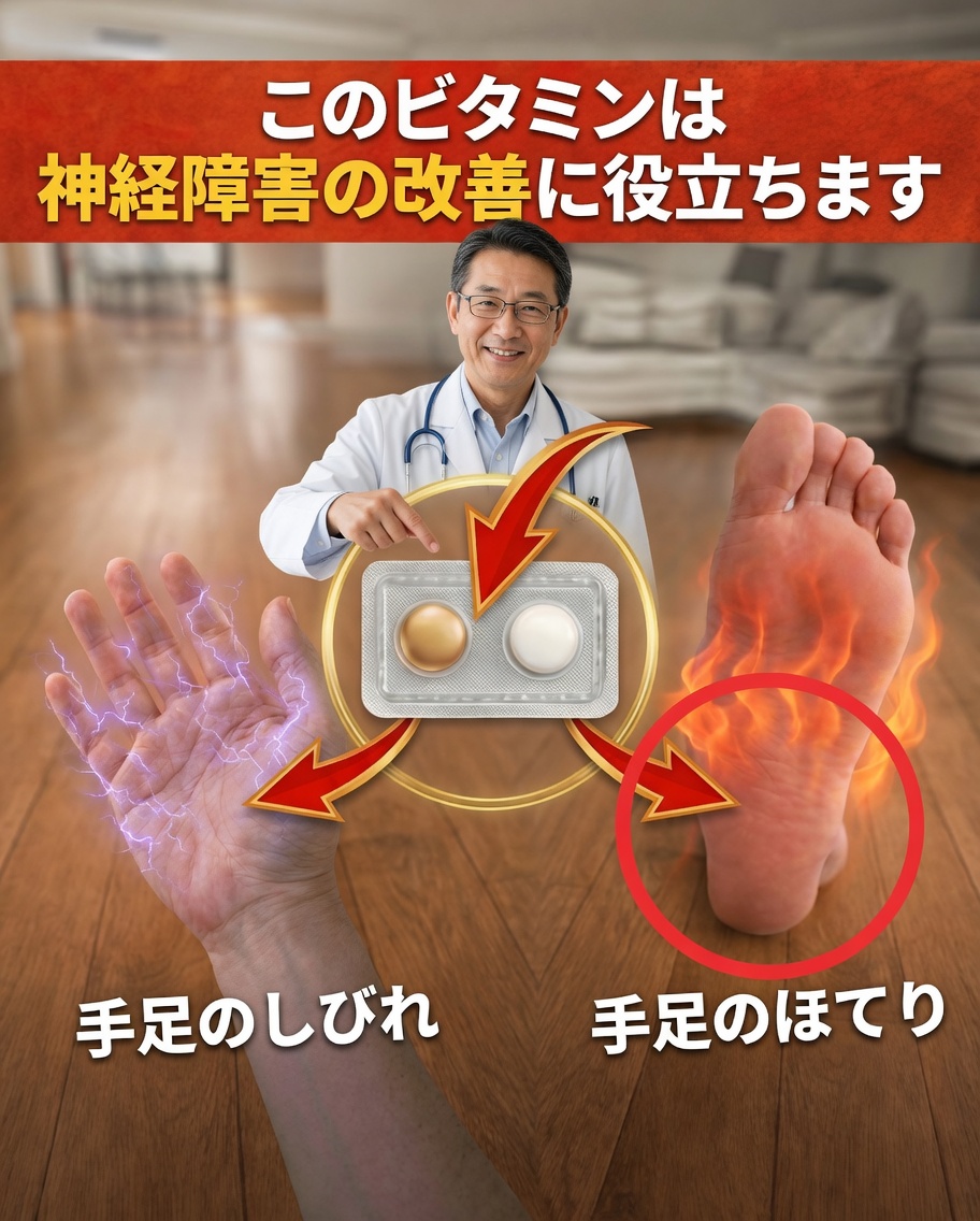 手足の神経の健康をサポートするナンバーワンのビタミン（知っておくべきこと）