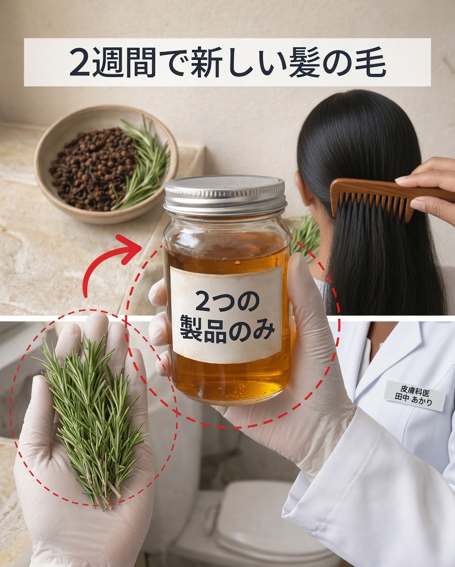 ニーム、ローズマリー、ハイビスカスのシンプルなヘアスプレーを試したところ、数回の使用で髪がより健康的に見えるようになったことに気づいた