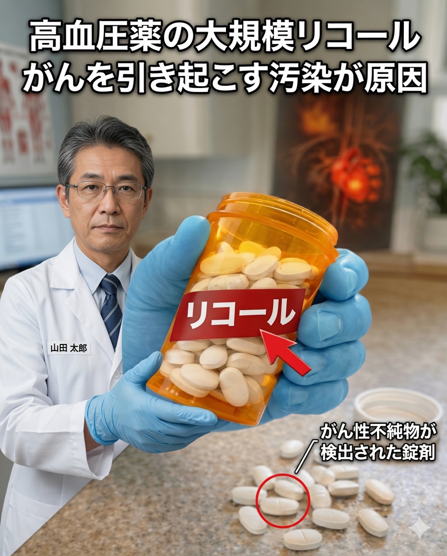 血圧の薬が回収？今すぐ取るべき対応とは
